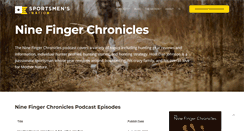 Desktop Screenshot of ninefingerchronicles.com